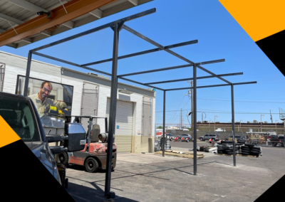 Metal Framing Shade Structure